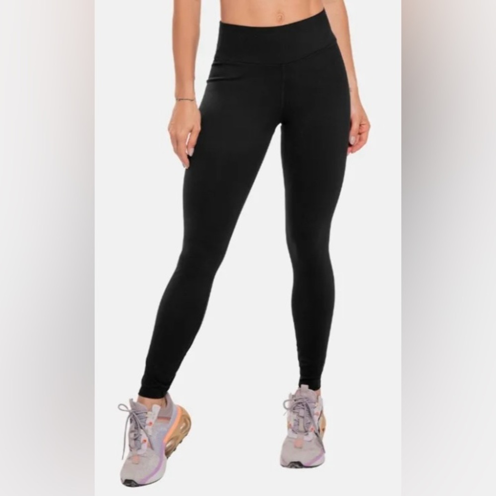 Babalú Women's Black High-Waisted Leggings NIP